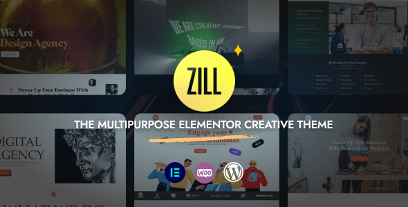 ZILL - Multipurpose Creative WordPress Theme Logo